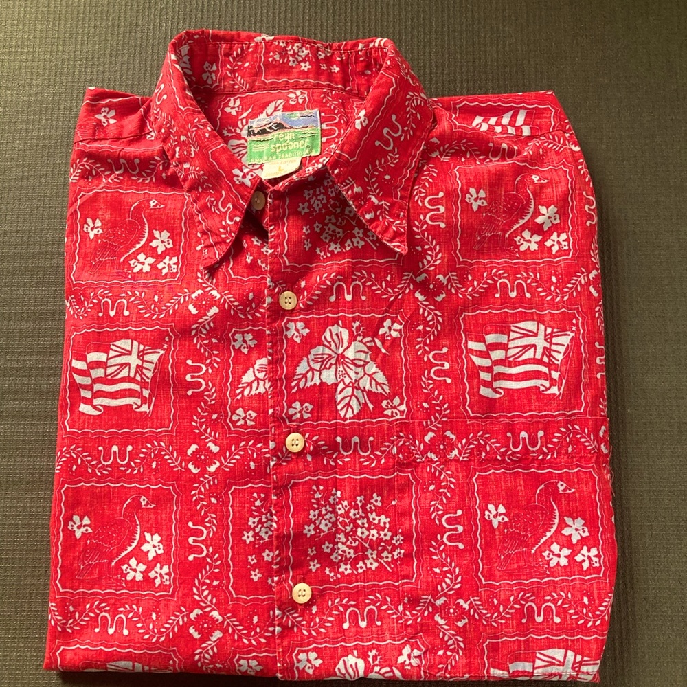 Reyn Spooner vintage short sleeve Hawaiian shirt